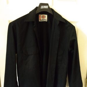 Dickies Medium long sleeve work shirt Black